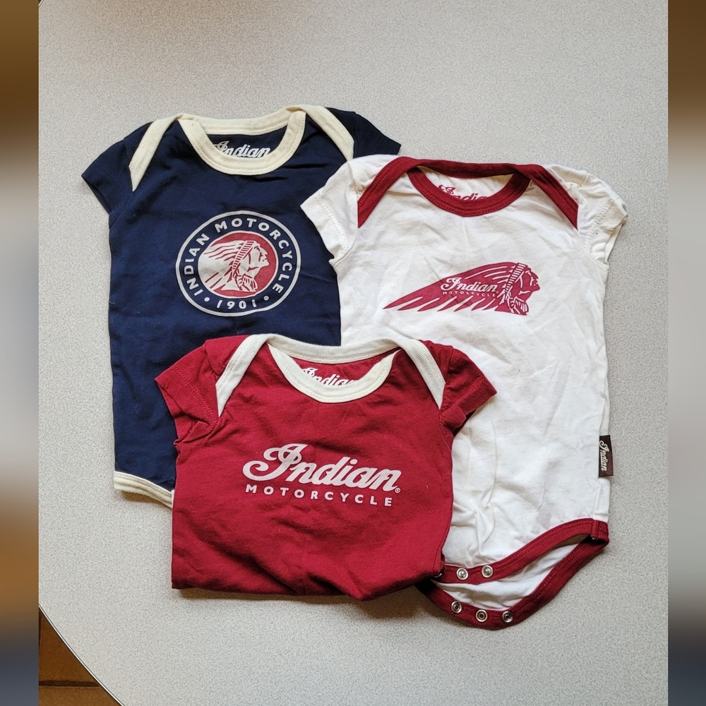 Indian Motorcycle Baby ONESIE - 3-6M